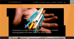 Desktop Screenshot of naloxoneinfo.org